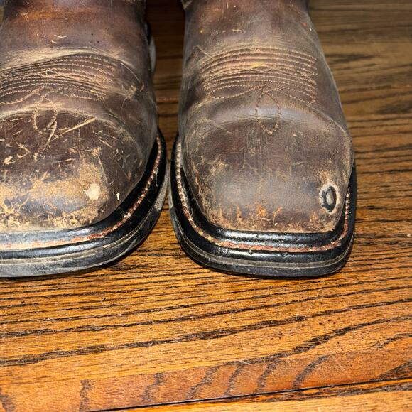 Ariat Work Steel Toe Boots Men’s 9 EE Wide ASTM F2413 Brown Western main image 8